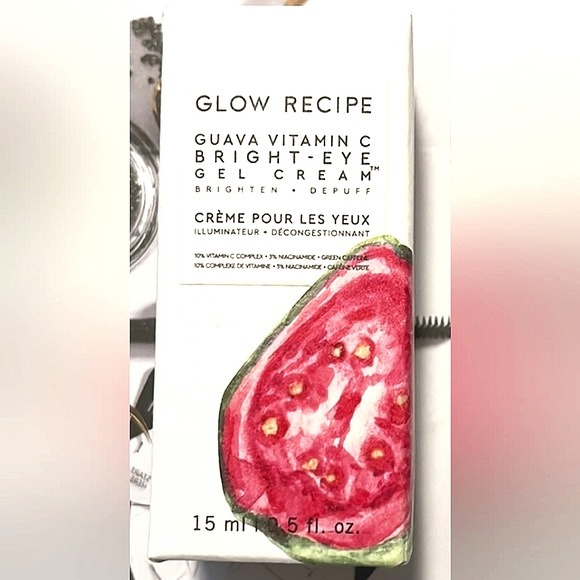 ❤️‍🔥❤️‍🔥Last One❤️‍🔥❤️ GLOW RECIPE Guava Vitamin C Bright-Eye Gel Cream, 15ml - Picture 3 of 5